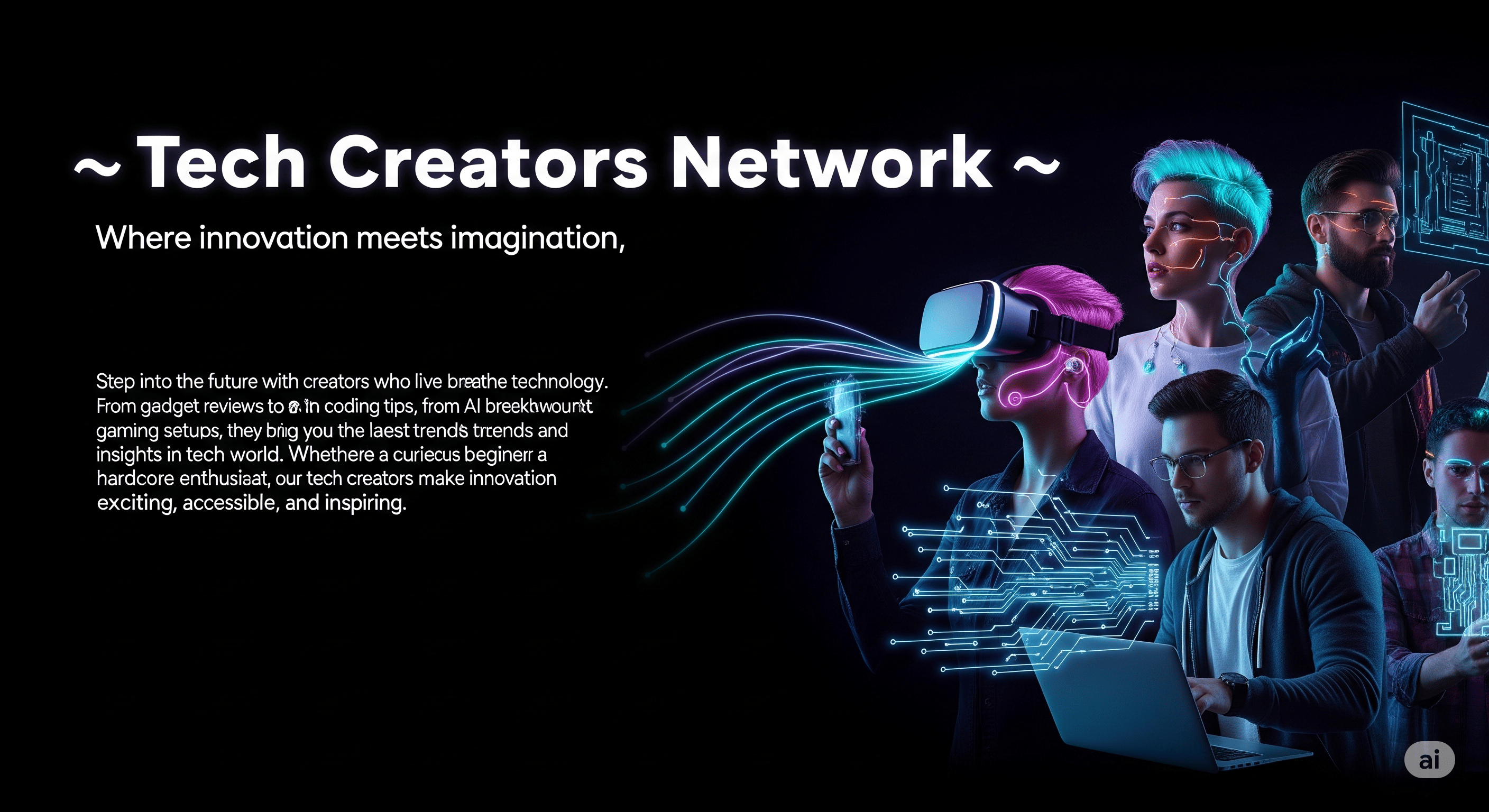 Tech Creators Banner
